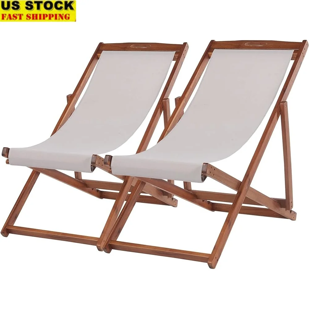 Foldable Beach Lounge Chair Set Portable Adjustable Reclining Sling Chairs Lightweight Waterproof Solid Wood Frame Outdoor 
Foldable Beach Lounge Chair Set Portable Adjustable Reclining Sling Chairs Lightweight Waterproof Solid Wood Frame Outdoor