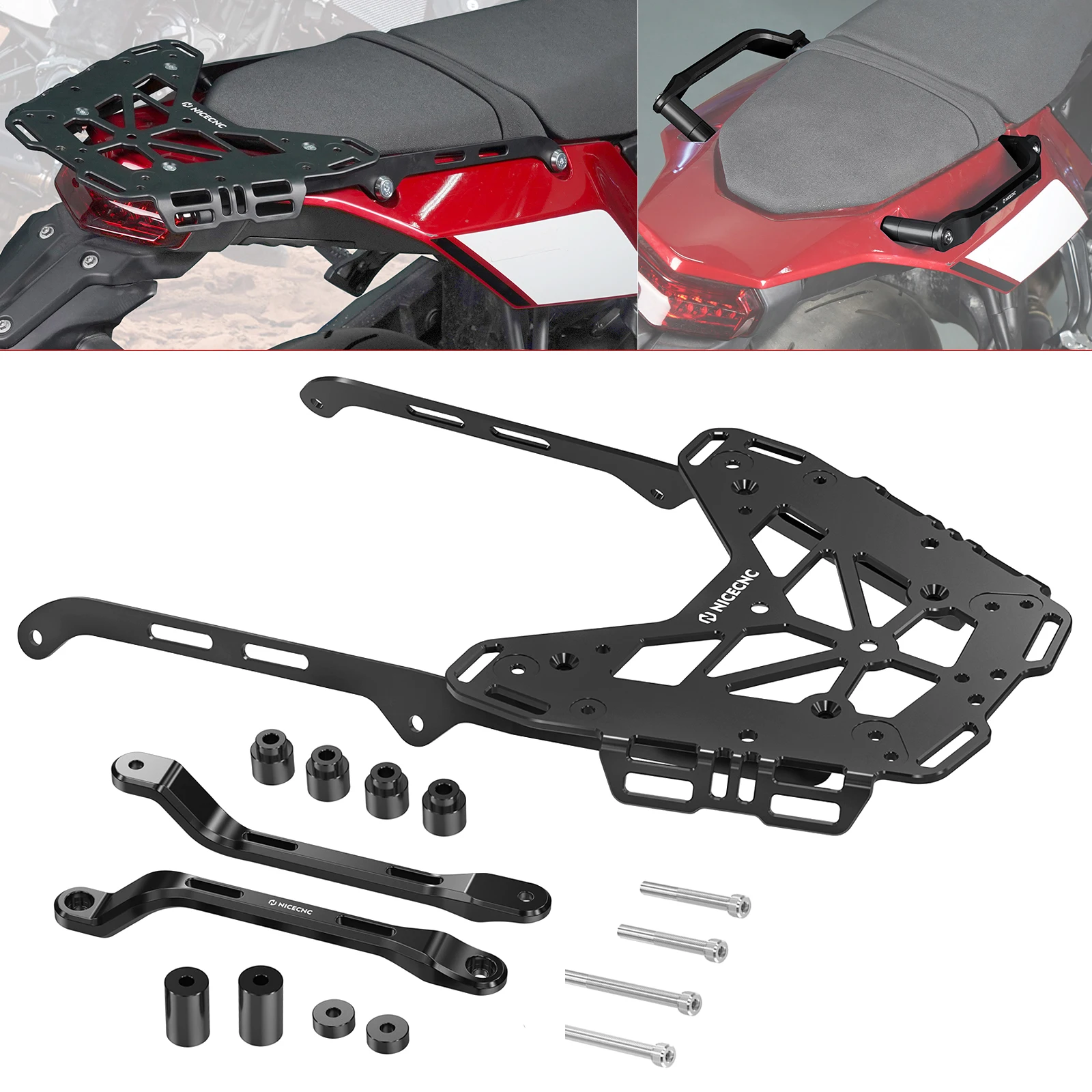 For Yamaha Tenere 700 Rally Edition Rear Seat Grab Handles/Luggage Rack Topcase Plate for Yamaha Tenere 700 XTZ700 2019-2024
For Yamaha Tenere 700 Rally Edition Rear Seat Grab Handles/Luggage Rack Topcase Plate for Yamaha Tenere 700 XTZ700 2019-2024