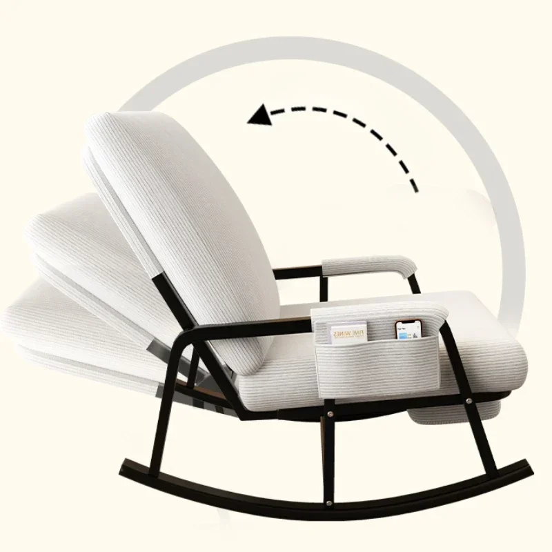 Modern simple lazy sofa balcony leisure chair living room rocking chair single sofa chair reclining and sleeping rocking chair
Modern simple lazy sofa balcony leisure chair living room rocking chair single sofa chair reclining and sleeping rocking chair