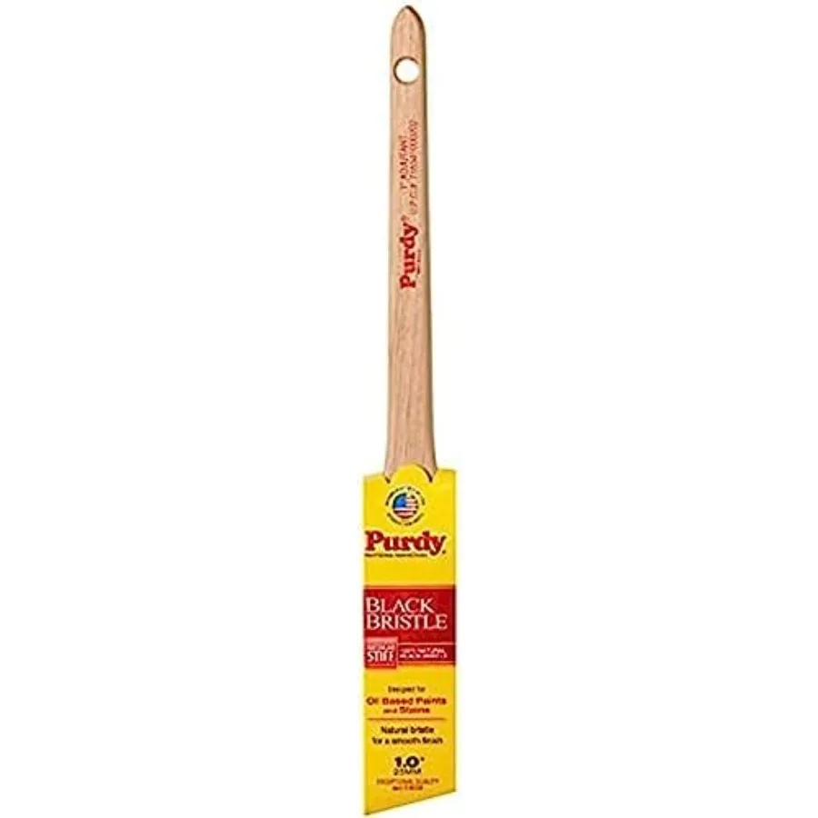 144024010 Black Bristle Series Adjutant Angle Sash Paint Brush, 1 inch
144024010 Black Bristle Series Adjutant Angle Sash Paint Brush, 1 inch