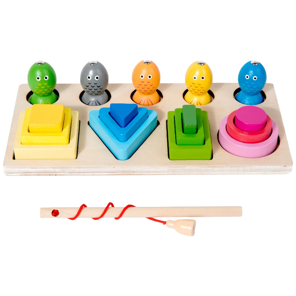 Geometric Shape Building Blocks Kids Angling Toy Educational Toys Jigsaw Wooden Matching Fishing Plate Magnetic Cartoon
Geometric Shape Building Blocks Kids Angling Toy Educational Toys Jigsaw Wooden Matching Fishing Plate Magnetic Cartoon