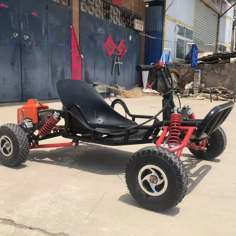 Kid Mini 4 Stroke Petrol Off-Road Go Kart Buggy Drift Car with 10 kW Power up to 60km/h
Kid Mini 4 Stroke Petrol Off-Road Go Kart Buggy Drift Car with 10 kW Power up to 60km/h