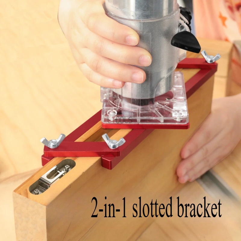 Деревообработка Профессиональный инструмент из алюминиевого сплава 2-в-1 Скрытая застежка Прорезной кронштейн Самоцентрирующаяся направляющая для долбежей
Деревообработка Профессиональный инструмент из алюминиевого сплава 2-в-1 Скрытая застежка Прорезной кронштейн Самоцентрирующаяся направляющая для долбежей