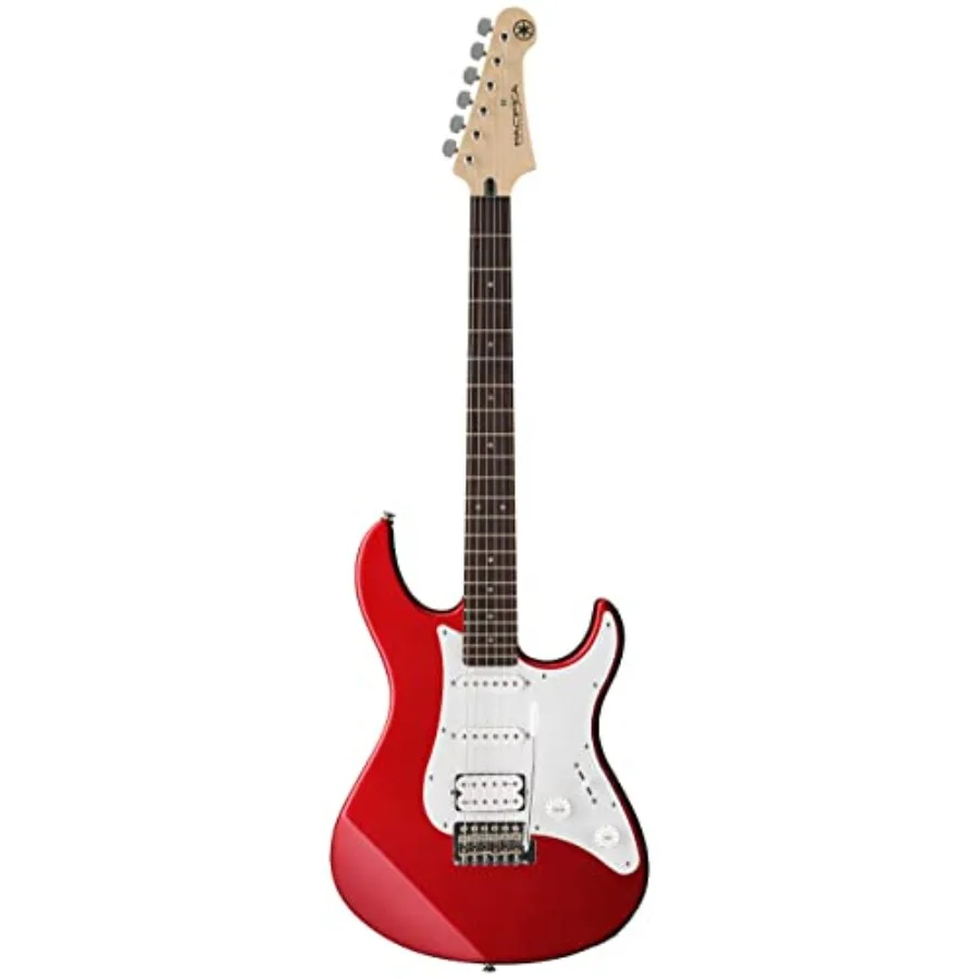 Pacifica Series PAC012 Electric Guitar for beginners and practice; alder body with maple neck; Metallic Red finish; versatile 5
Pacifica Series PAC012 Electric Guitar for beginners and practice; alder body with maple neck; Metallic Red finish; versatile 5
