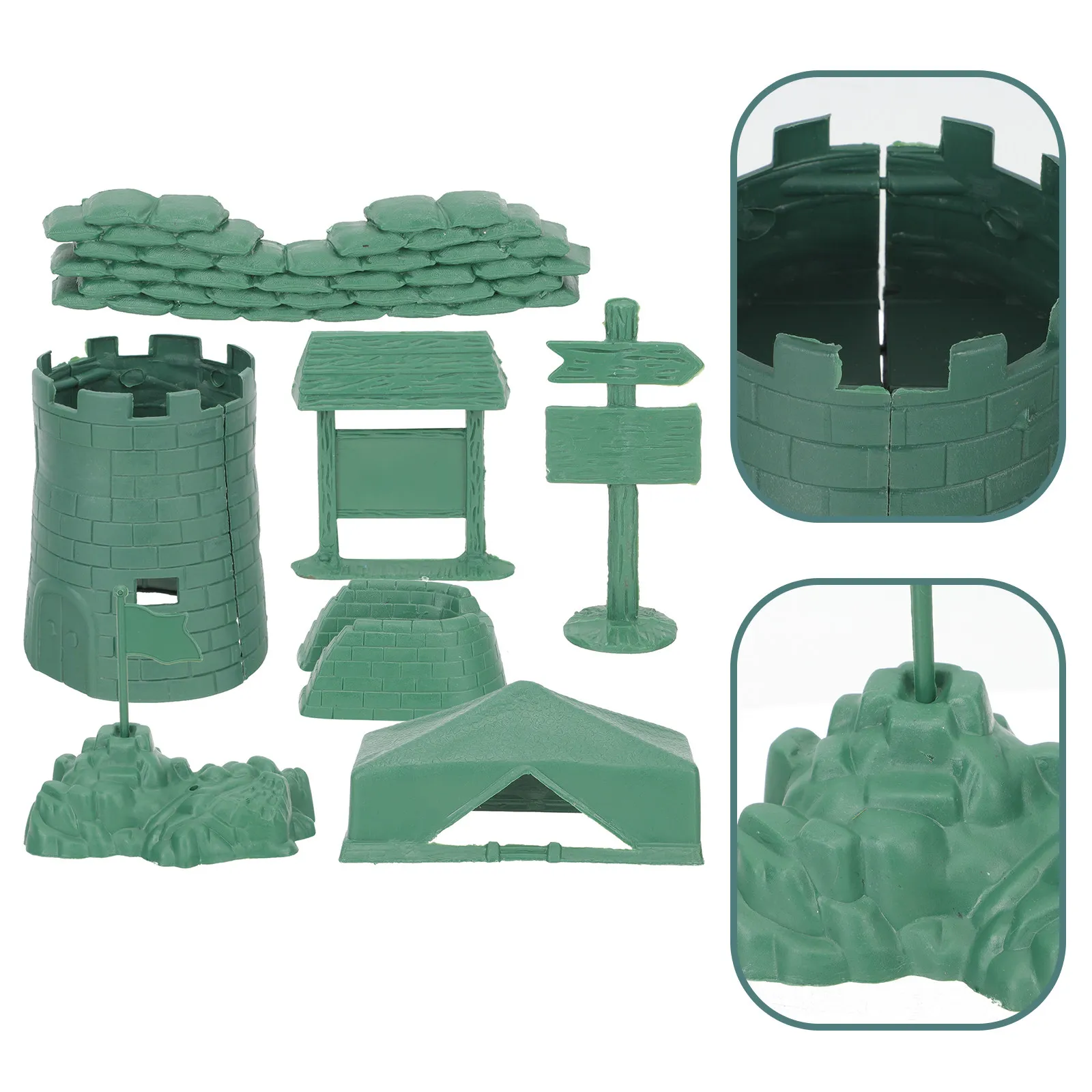 3Sets Military Pack Plastic Compact Lightweight Easy Storage for Sandbox Kids Military Team Miniature War Collection
3Sets Military Pack Plastic Compact Lightweight Easy Storage for Sandbox Kids Military Team Miniature War Collection