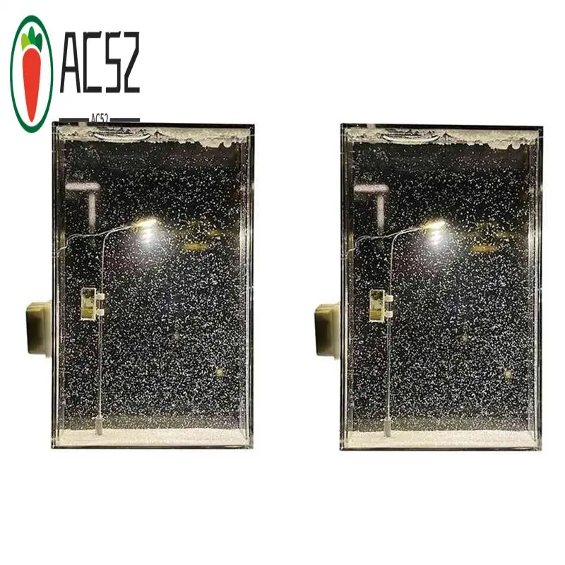 AC52-2PCS DIY снежная сцена ночник материал комплект снежная сцена уличный фонарь DIY комплект материалов для украшения интерьера и подарка
AC52-2PCS DIY снежная сцена ночник материал комплект снежная сцена уличный фонарь DIY комплект материалов для украшения интерьера и подарка