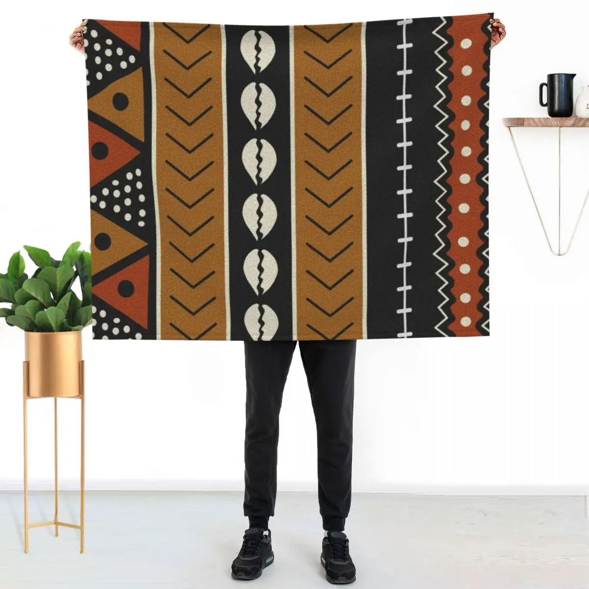 Let's play mudcloth Throw Blanket All Weather Soft Throw Blanket for Sofa
Let's play mudcloth Throw Blanket All Weather Soft Throw Blanket for Sofa