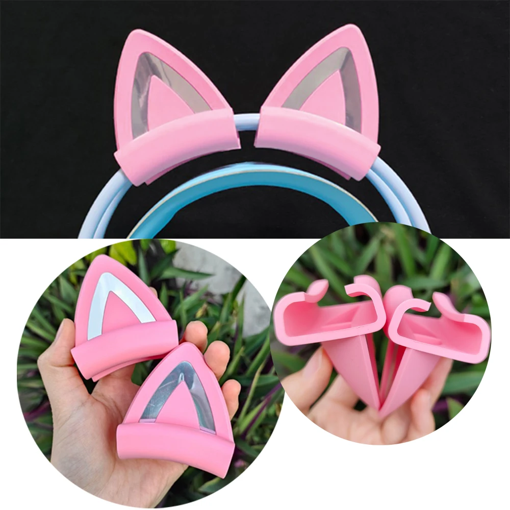 Cat Ear For Gaming Headsets Earphone Attachment Stereo Headset Decoration Lightweight Silicone Pendant Headphones Accessories
Cat Ear For Gaming Headsets Earphone Attachment Stereo Headset Decoration Lightweight Silicone Pendant Headphones Accessories