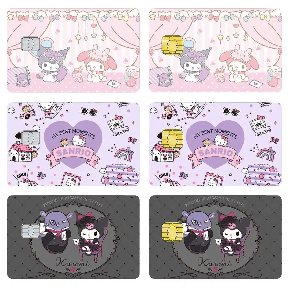 Наклейки для лазерной плёнки Hello Kitty Kuromi Melody, чехол для маленькой большой карты без чипа
Наклейки для лазерной плёнки Hello Kitty Kuromi Melody, чехол для маленькой большой карты без чипа