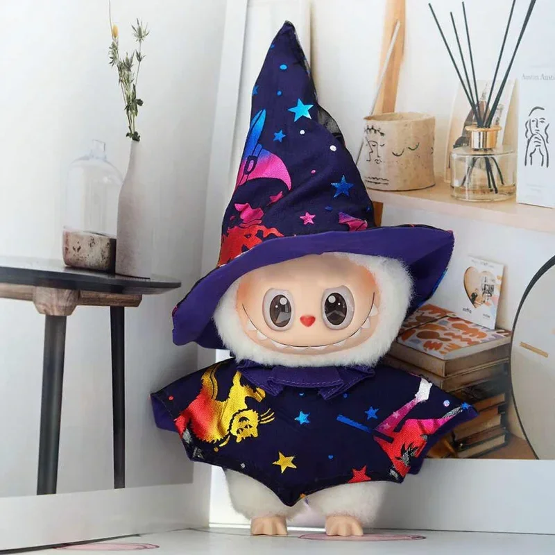 Halloween Cloak Clothes For Ropa labubu 3.0 Dolls' clothes For Labubu Doll Halloween party Decoration Clothing Accessories
Halloween Cloak Clothes For Ropa labubu 3.0 Dolls' clothes For Labubu Doll Halloween party Decoration Clothing Accessories