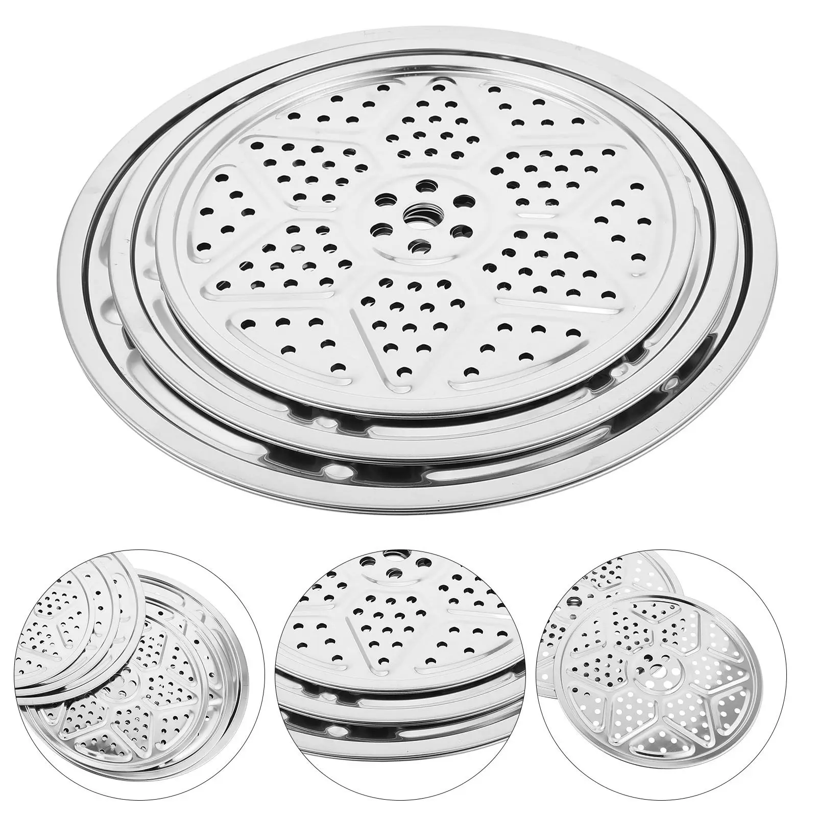 6Pcs Steel Planter Insert Round Flat Bottom Drainage Tray for Large Planter Pots Elevate Plants Prevent Waterlogging Soil Saving
6Pcs Steel Planter Insert Round Flat Bottom Drainage Tray for Large Planter Pots Elevate Plants Prevent Waterlogging Soil Saving