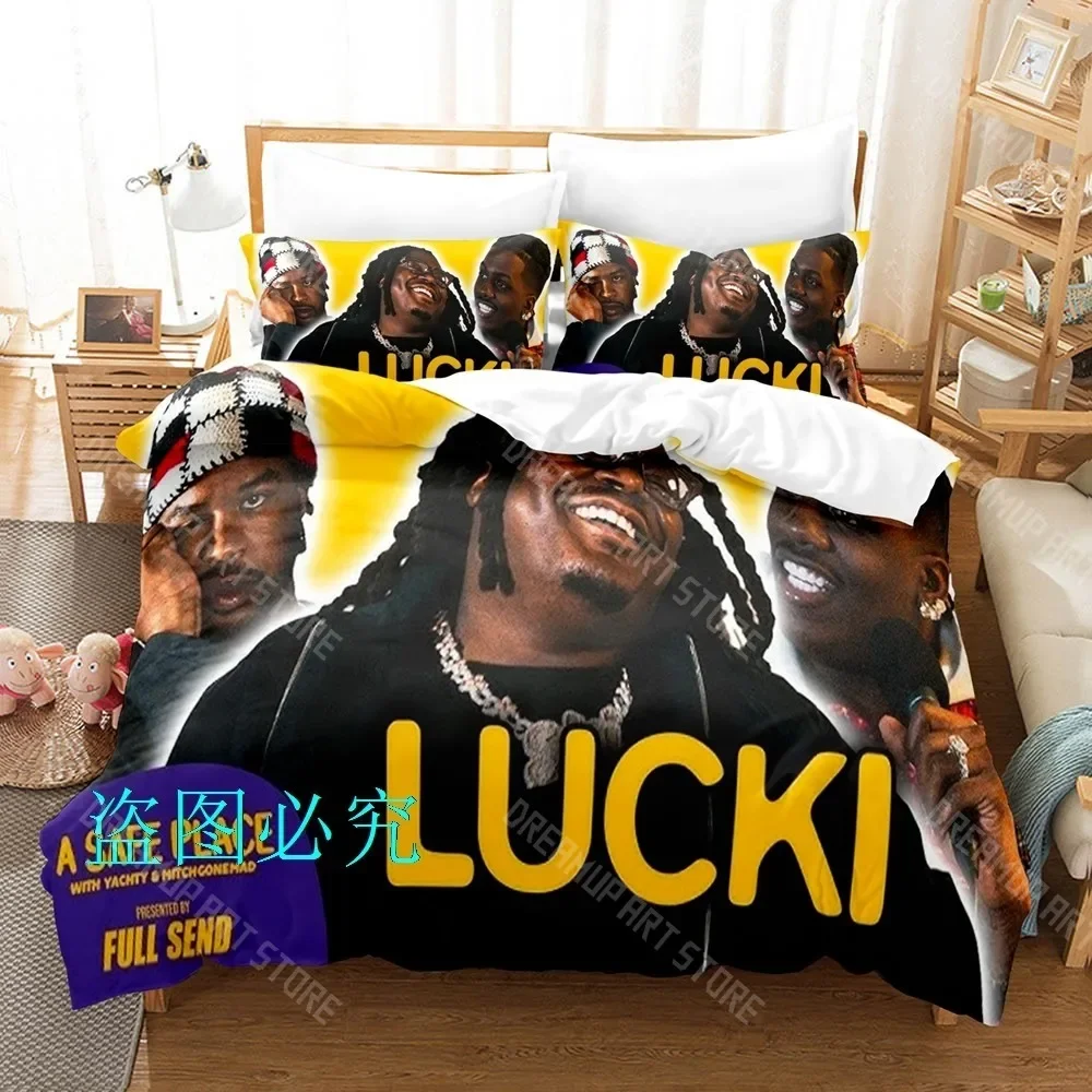 3D Print Lucki Big Dawgs Logo Bedding Set Single Twin Full Queen King Size Bed Set Aldult Kid Bedroom Duvetcover Sets
3D Print Lucki Big Dawgs Logo Bedding Set Single Twin Full Queen King Size Bed Set Aldult Kid Bedroom Duvetcover Sets