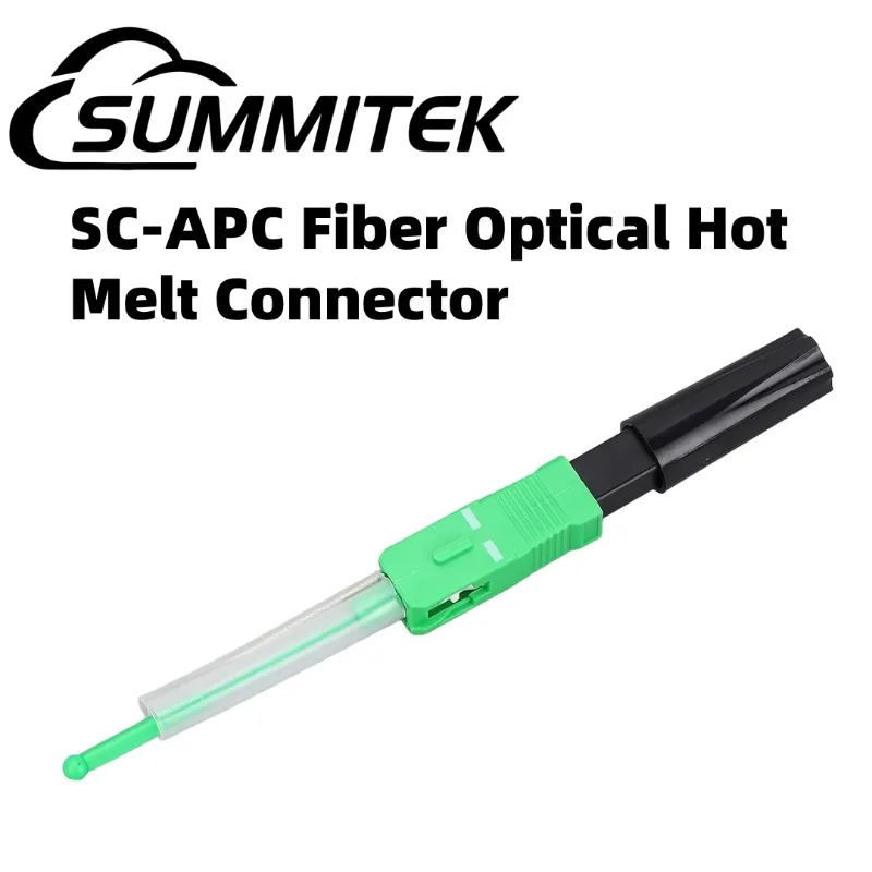 Summitek Hot Melt Connector 100PCS SC APC Hot Melt Joint Weld Joints FTTH Fiber Optic Connector Fusion Splicer Fiber
Summitek Hot Melt Connector 100PCS SC APC Hot Melt Joint Weld Joints FTTH Fiber Optic Connector Fusion Splicer Fiber