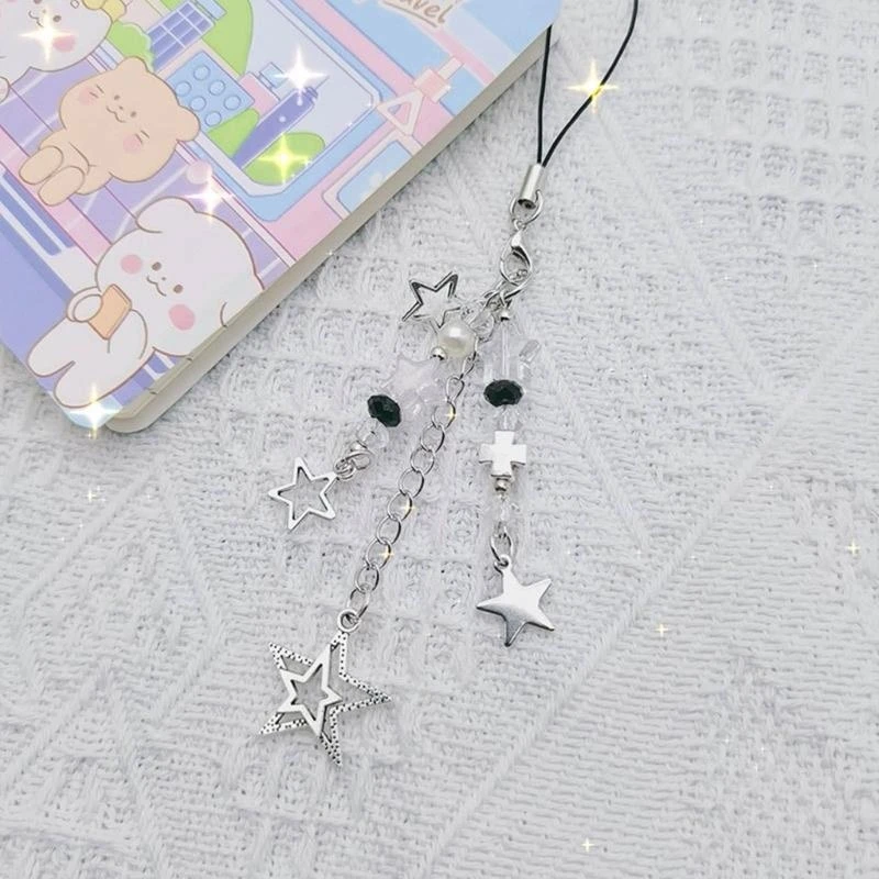 CellPhone Charm Strap Star Pendants Keychain Phone Accessories
CellPhone Charm Strap Star Pendants Keychain Phone Accessories