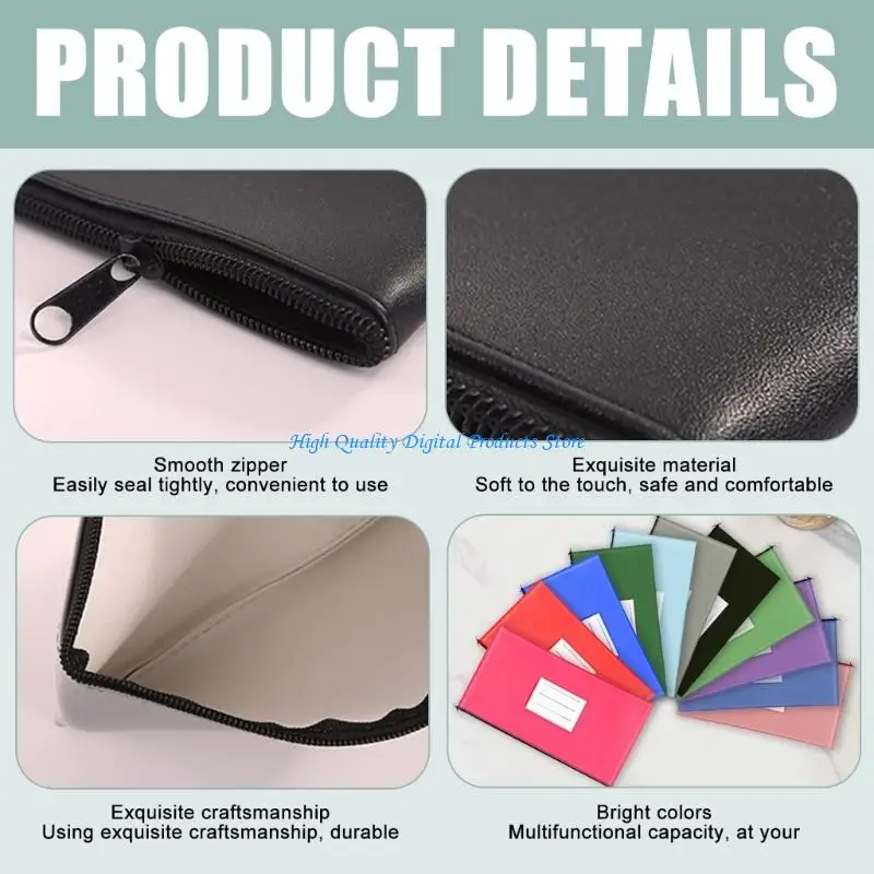 U2JE Waterproof PU Leather Document Holders Card Slot Clear Window Office Organizers
U2JE Waterproof PU Leather Document Holders Card Slot Clear Window Office Organizers