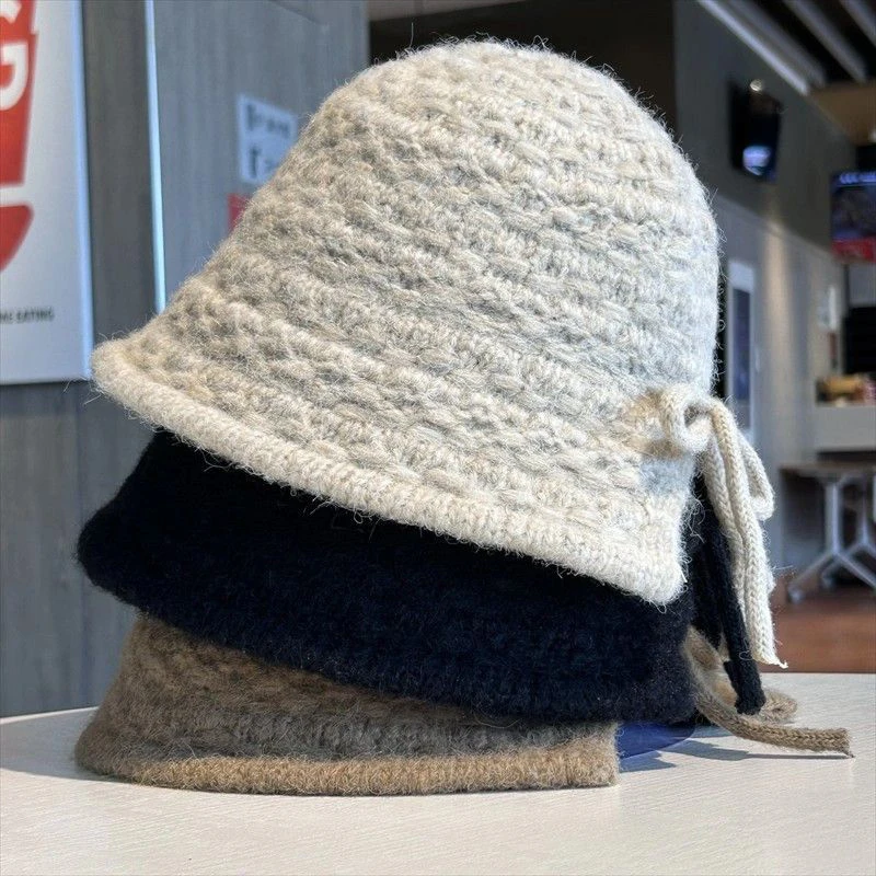 2026 Новая шерстяная вязаная модная шапка для женщин, однотонная зимняя панама для зимы, теплая с бантом, шерстяная шапка для бассейна
2026 Новая шерстяная вязаная модная шапка для женщин, однотонная зимняя панама для зимы, теплая с бантом, шерстяная шапка для бассейна