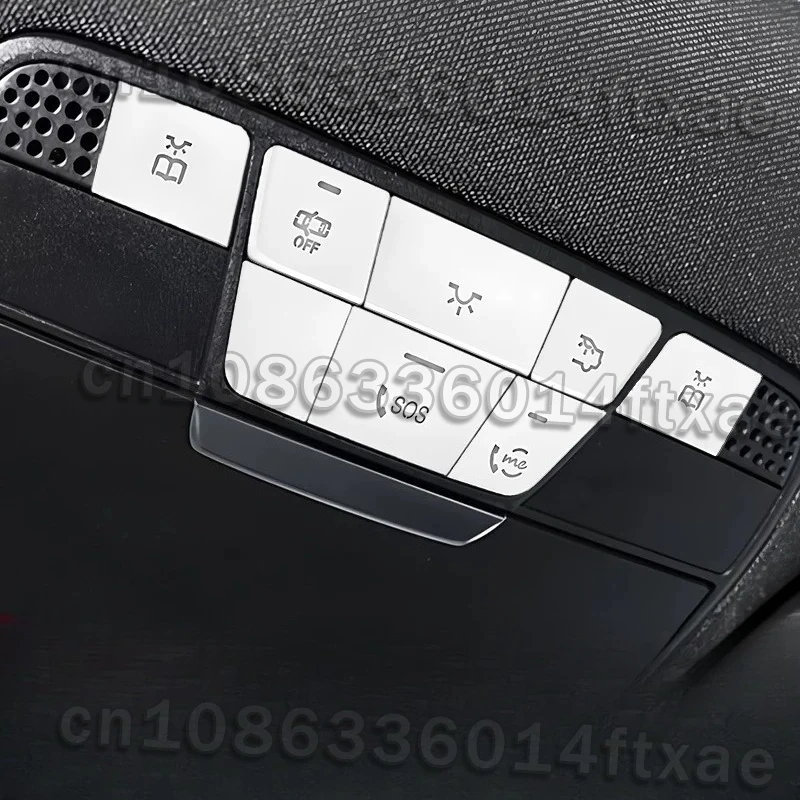 Suitable for Mercedes-Benz C200 modification GLC260 E300 S400reading light decorative ceiling sunroof button sticker accessories
Suitable for Mercedes-Benz C200 modification GLC260 E300 S400reading light decorative ceiling sunroof button sticker accessories