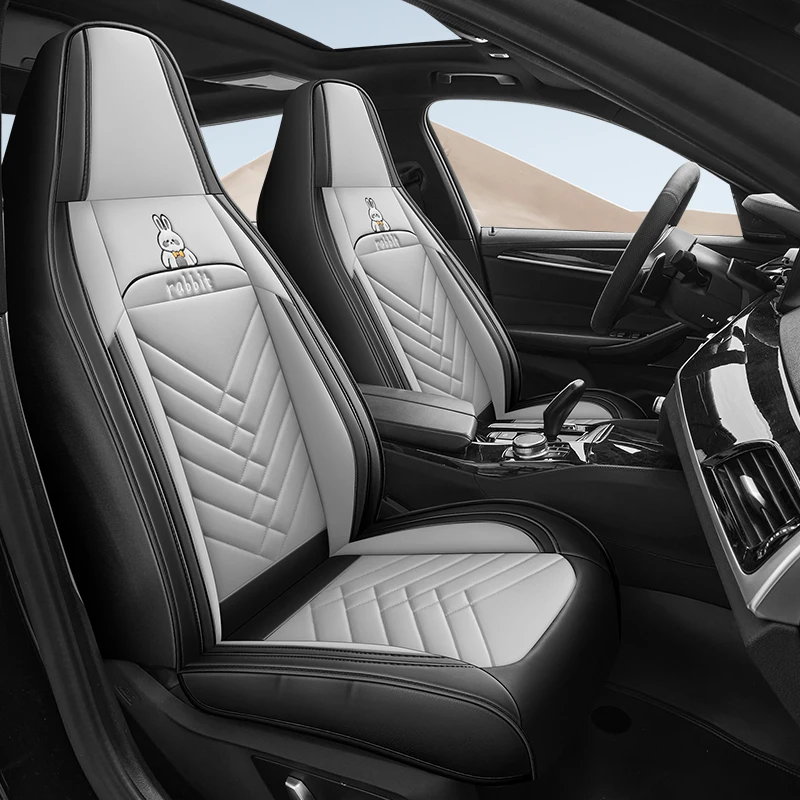 Front two-seater car seat covers, classic color options available, suitable for models with front one-piece head seats
Front two-seater car seat covers, classic color options available, suitable for models with front one-piece head seats