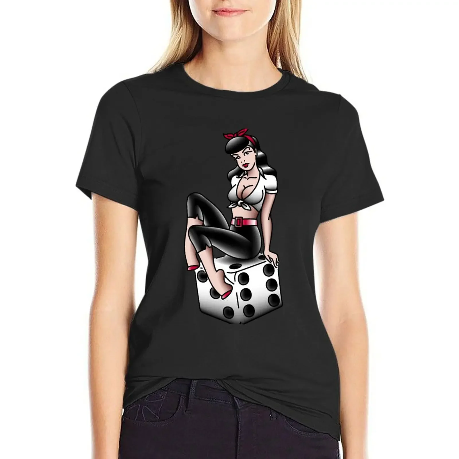 Salty-Dog American traditional lowbrow rockabilly pin-up gal T-Shirt vintage clothes anime blanks summer blouses woman 2025
Salty-Dog American traditional lowbrow rockabilly pin-up gal T-Shirt vintage clothes anime blanks summer blouses woman 2025