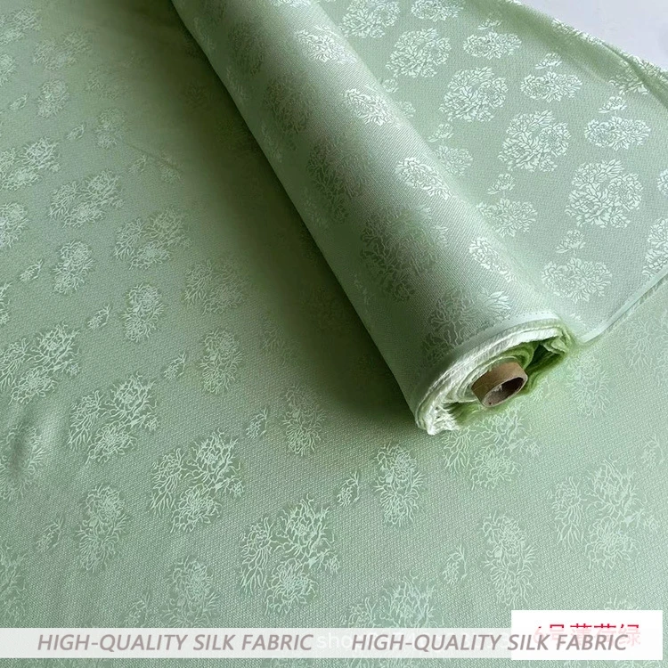 Wanshou Peony Jacquard Full Hole Flower Silk Fabric Han Chinese Clothing Cheongsam Shirt
Wanshou Peony Jacquard Full Hole Flower Silk Fabric Han Chinese Clothing Cheongsam Shirt