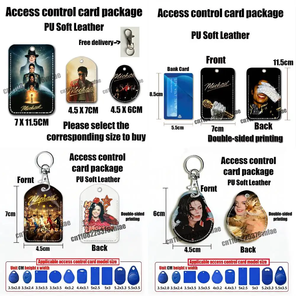 For M-Michael J-Jackson Movie 2026 ID Clips Credit Bank Access Bus Electric Car Elevator Card Holder Cover Keychain
For M-Michael J-Jackson Movie 2026 ID Clips Credit Bank Access Bus Electric Car Elevator Card Holder Cover Keychain