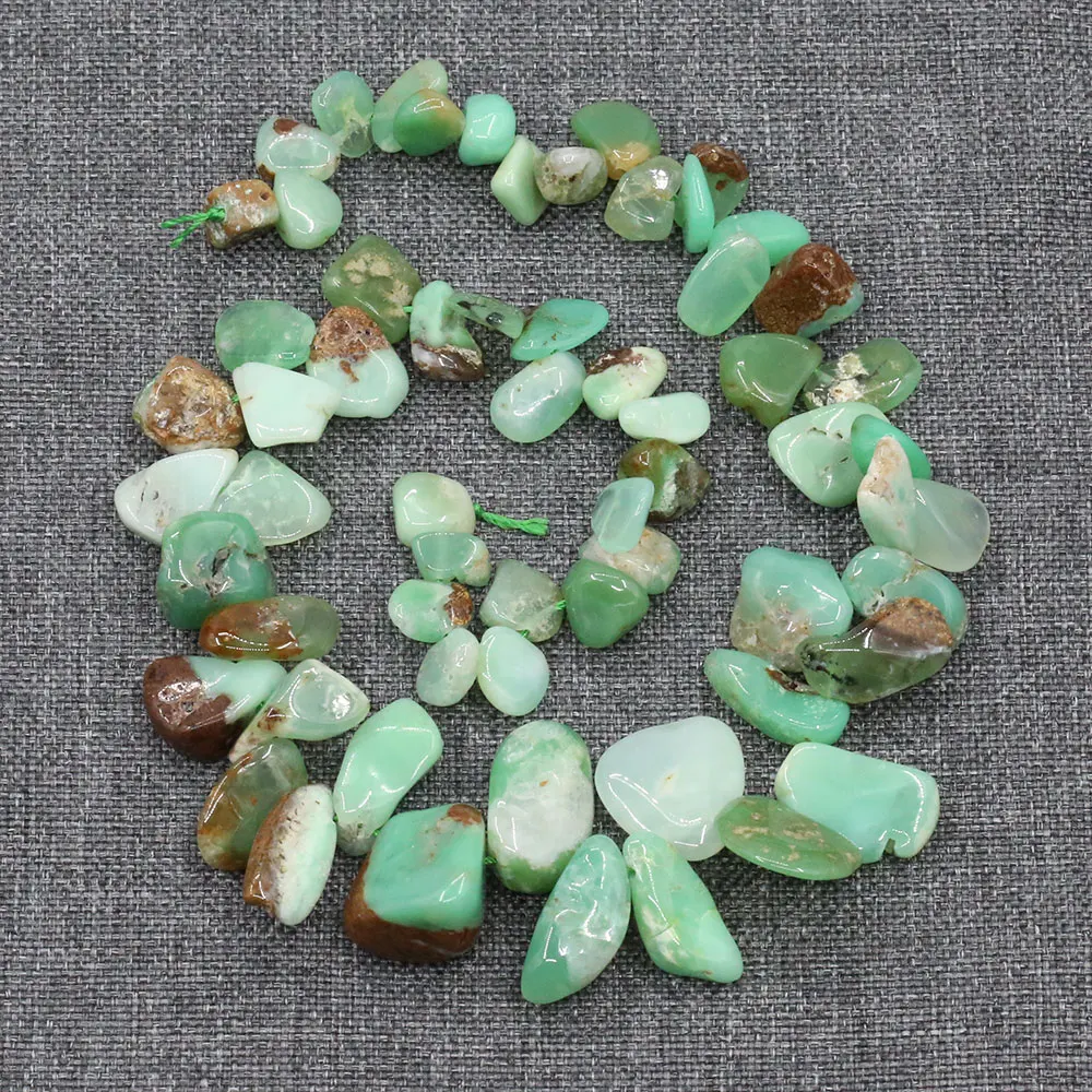 APDGG High Quality Natural Green Chrysoprase Real Top-drilled Gemstone Loose Beads 16" Strand Jewelry Making DIY
APDGG High Quality Natural Green Chrysoprase Real Top-drilled Gemstone Loose Beads 16" Strand Jewelry Making DIY