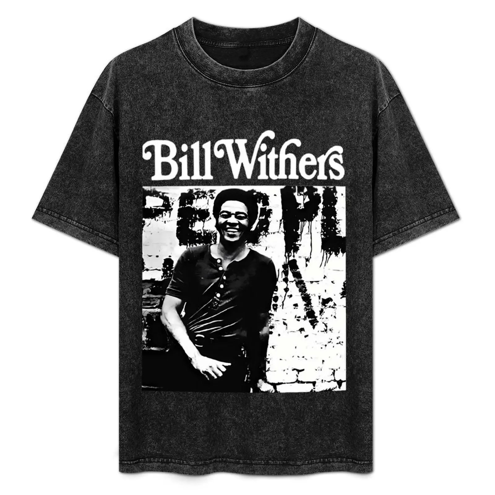 Bill Withers Classic T-Shirt Basic Casual Wear Short Sleeve Top
Bill Withers Classic T-Shirt Basic Casual Wear Short Sleeve Top