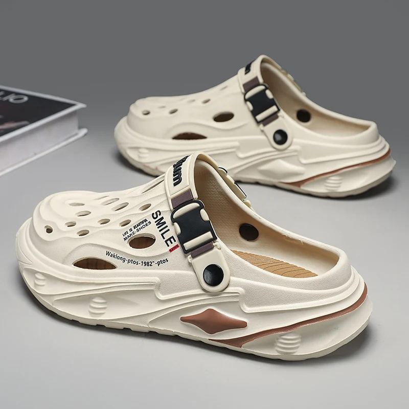 Men's New Summer Sandals Garden Shoes Outdoor Wear Deodorant Beach Sports Dual-Purpose Open-Toe Sandals Breathable EVA Slippers
Men's New Summer Sandals Garden Shoes Outdoor Wear Deodorant Beach Sports Dual-Purpose Open-Toe Sandals Breathable EVA Slippers