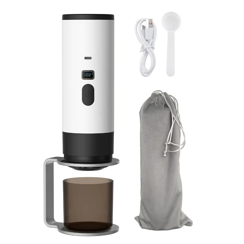 Portable Espresso Coffee Maker Electric Self-Heating 2-In-1 Machine For Travel, Car & Hiking - Fast Brew Anywhere-BAAX
Portable Espresso Coffee Maker Electric Self-Heating 2-In-1 Machine For Travel, Car & Hiking - Fast Brew Anywhere-BAAX