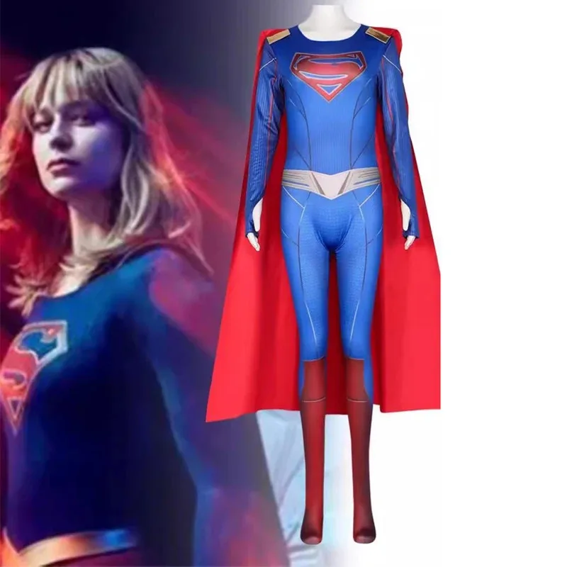 Supergirl Cosplay Costume Fancy Halloween Party Costumes Supergirl Season 5 Kara Zor -El Outfit Superhero Cosplay Accessorie
Supergirl Cosplay Costume Fancy Halloween Party Costumes Supergirl Season 5 Kara Zor -El Outfit Superhero Cosplay Accessorie