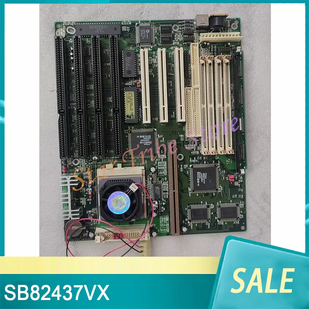 SB82437VX Motherboard For Pentium 133 CPU 16M Works Perfectly
SB82437VX Motherboard For Pentium 133 CPU 16M Works Perfectly