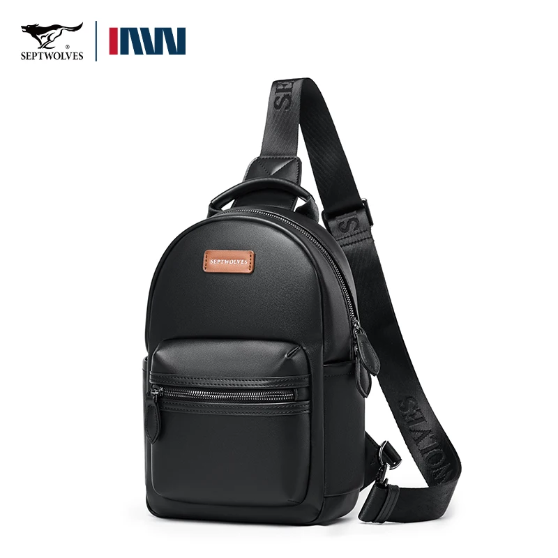 Septwolves High-Quality Men's Bag Leather Travel Crossbody Bag Scratch-Resistant With Zipper Hidden Bag Fit 9.7-Inch IPad Mini
Septwolves High-Quality Men's Bag Leather Travel Crossbody Bag Scratch-Resistant With Zipper Hidden Bag Fit 9.7-Inch IPad Mini