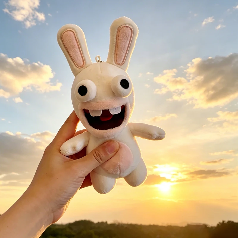 Kawai Rabbit Plushie Film Animation Characters Plush Toys Crazy Rabbit Companion-type Dolls Decoration Holiday Gift For Children
Kawai Rabbit Plushie Film Animation Characters Plush Toys Crazy Rabbit Companion-type Dolls Decoration Holiday Gift For Children