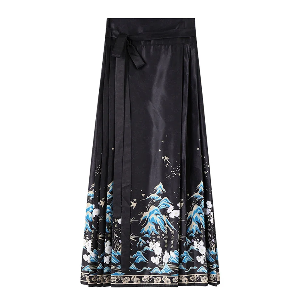 Women Skirt Jacquard Non Stretch Pleated Skirt Polyester Regular Traditional Hanfu Suit Chinese Style Comfy Fashion
Women Skirt Jacquard Non Stretch Pleated Skirt Polyester Regular Traditional Hanfu Suit Chinese Style Comfy Fashion