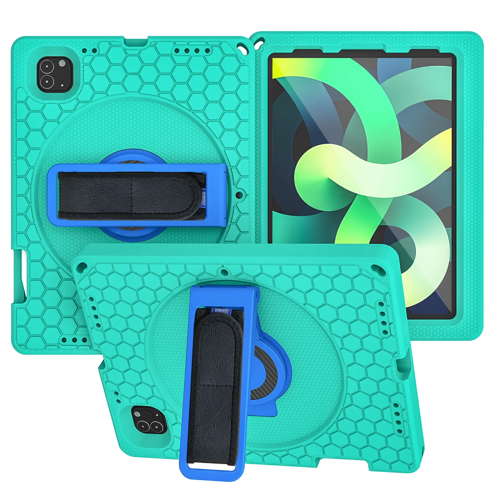 Tablet Protective Case Hexagonal Plaid Model Suitable for iPad Pro 11Inch (2018/2020/2021/2022)/Air 4 10.9Inch/Air 5 10.9Inch with Stand 6 Colors Available
Tablet Protective Case Hexagonal Plaid Model Suitable for iPad Pro 11Inch (2018/2020/2021/2022)/Air 4 10.9Inch/Air 5 10.9Inch with Stand 6 Colors Available