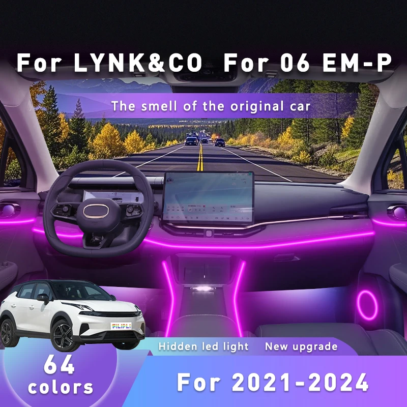Для LYNK & CO Для 06 EM-P 64 RGB ночное вождение окружающее освещение многоцветные автомобильные светодиодные фонари полосы с управлением через Bluetooth легко установить
Для LYNK & CO Для 06 EM-P 64 RGB ночное вождение окружающее освещение многоцветные автомобильные светодиодные фонари полосы с управлением через Bluetooth легко установить