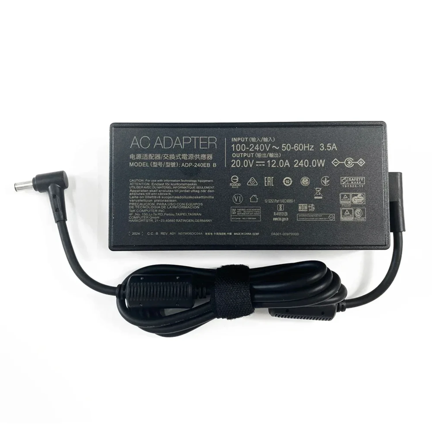 20V 12A Laptop AC Adapter Charger for ZenBook Pro Duo 15 UX582ZM UX582HS UX582ZW G533QS UX582 UX582HM UX582
20V 12A Laptop AC Adapter Charger for ZenBook Pro Duo 15 UX582ZM UX582HS UX582ZW G533QS UX582 UX582HM UX582