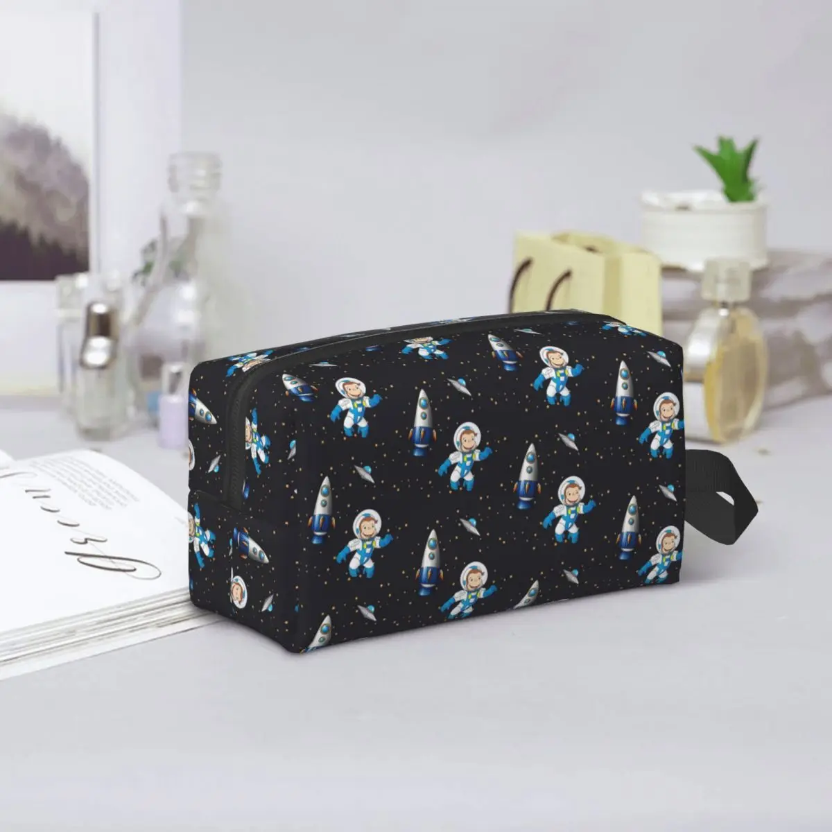 George The Curious Monkey Astronaut Cartoon Pencil Case for Kids Pen Box Pencil Bag Stationery Supplies Women Organizer Pouch
George The Curious Monkey Astronaut Cartoon Pencil Case for Kids Pen Box Pencil Bag Stationery Supplies Women Organizer Pouch