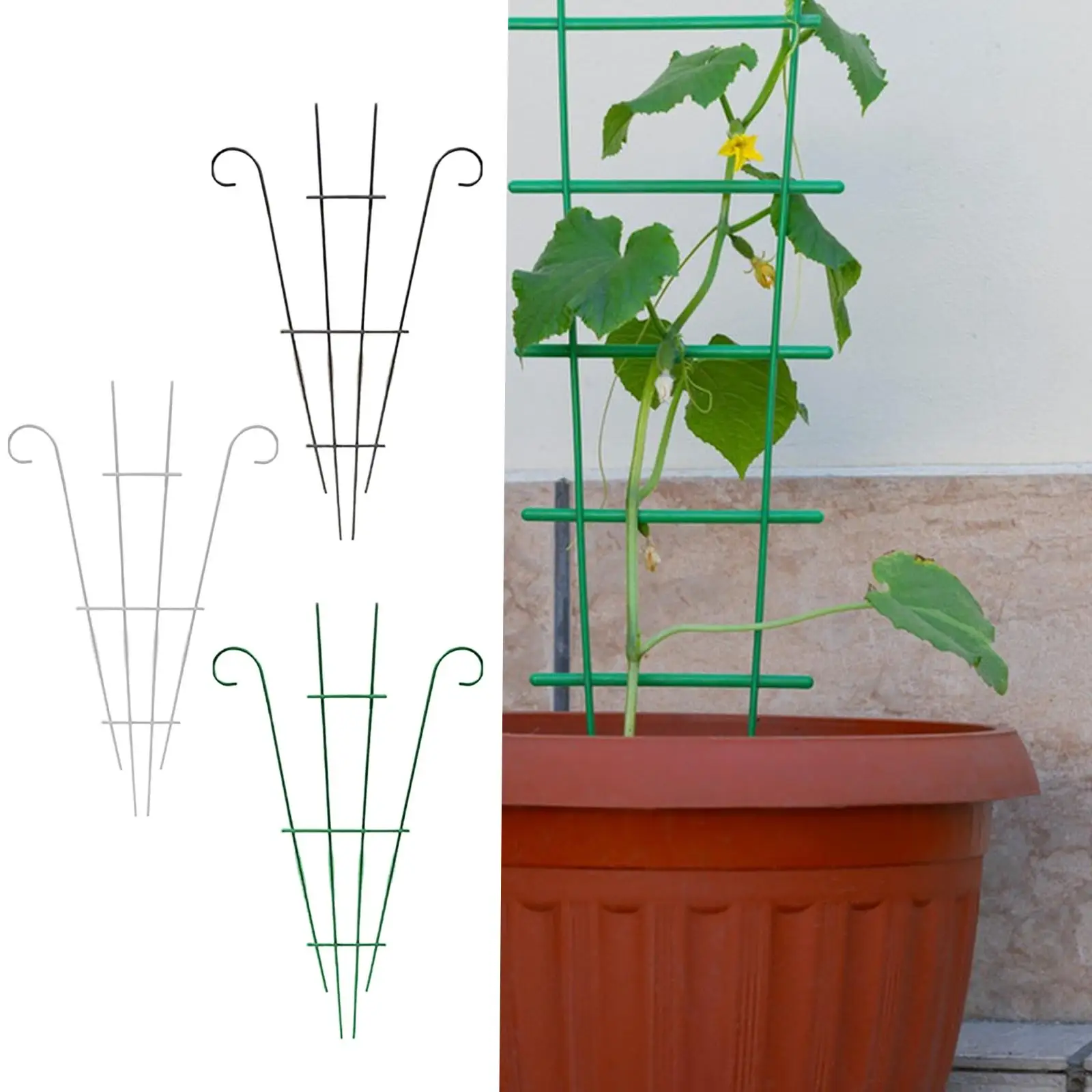 Climbing Plants Trellis Metal Decorative Weather Resistant Practical Plant Climbing Rack Garden Trellis for Yard Patio
Climbing Plants Trellis Metal Decorative Weather Resistant Practical Plant Climbing Rack Garden Trellis for Yard Patio