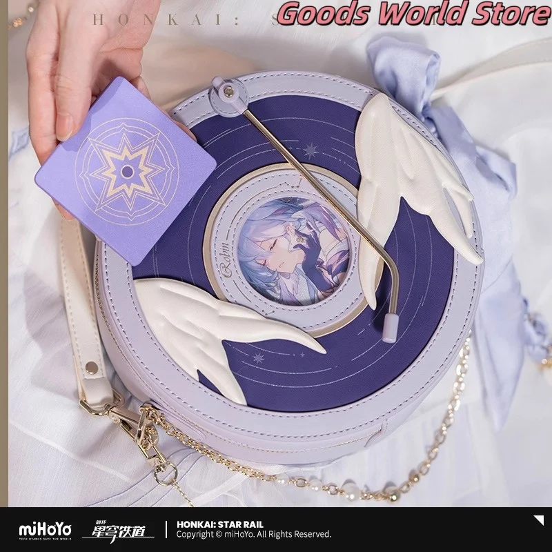 Original Robin bag shoulder bag Mihoyo Game Honkai Star Rail Robin Cosplay Costume Anime Clothing bag accessories Halloween Gift
Original Robin bag shoulder bag Mihoyo Game Honkai Star Rail Robin Cosplay Costume Anime Clothing bag accessories Halloween Gift