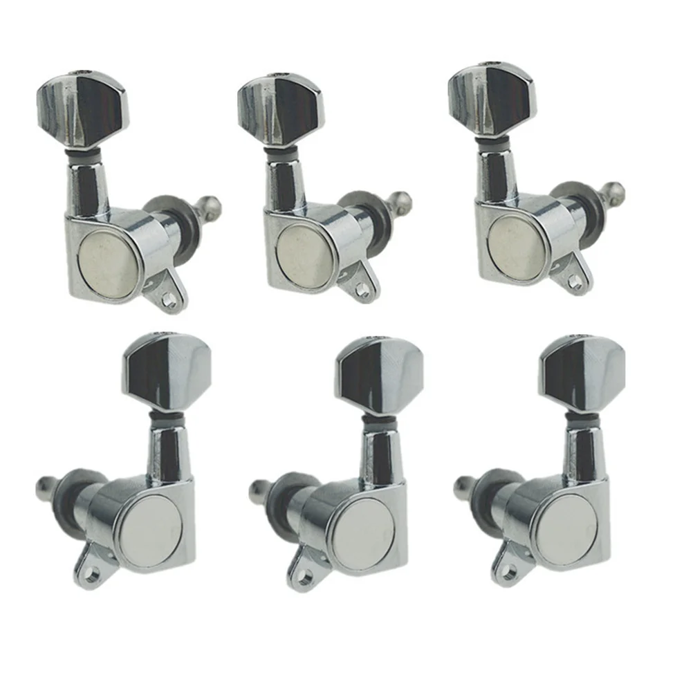6pcs Guitar Tuning Pegs Tuners Machine Heads Guitar Parts (3*Right + 3*Left) Guitar Turner Guitar Tunning Pegs 
6pcs Guitar Tuning Pegs Tuners Machine Heads Guitar Parts (3*Right + 3*Left) Guitar Turner Guitar Tunning Pegs
