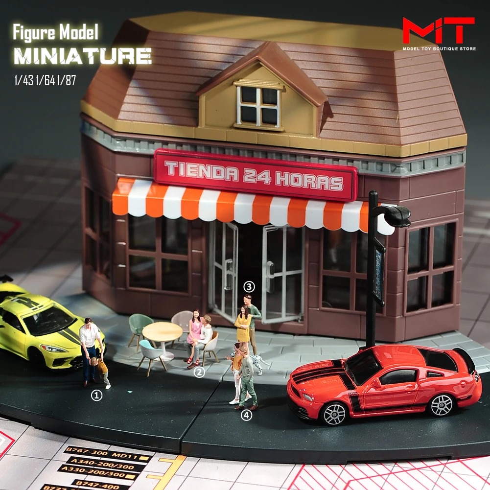 Miniature Figurines 1/87 1/64 1/43 1/24 Couple Father and Son Street Scene Figure DIY Creative Props Diorama Model Gift
Miniature Figurines 1/87 1/64 1/43 1/24 Couple Father and Son Street Scene Figure DIY Creative Props Diorama Model Gift