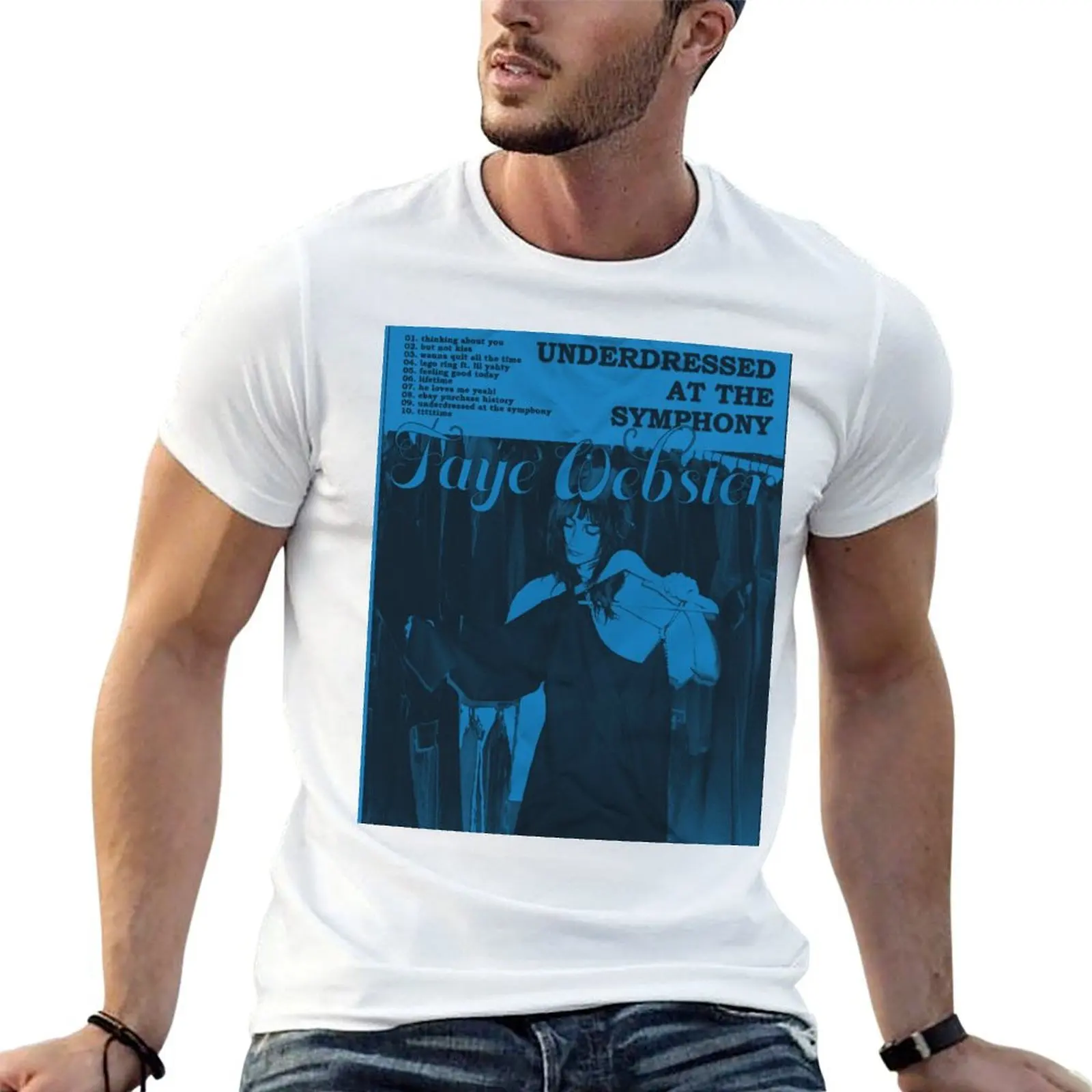 Faye Webster Underdressed At The Symphony Design T-Shirt t shirts for man graphic vintage man tshirt T-Shirt
Faye Webster Underdressed At The Symphony Design T-Shirt t shirts for man graphic vintage man tshirt T-Shirt