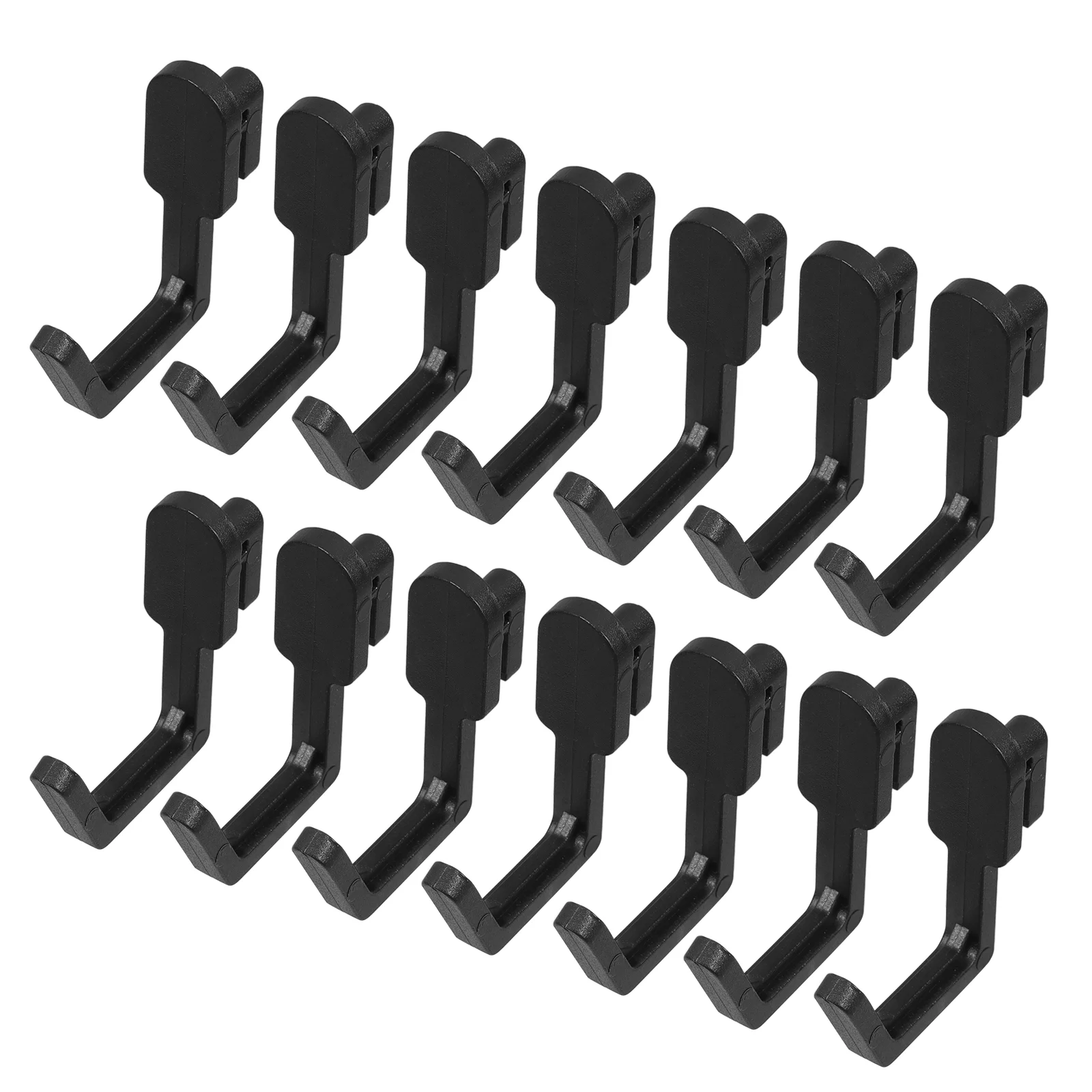 40 Pcs Storage Board Hook Black Pegboard Hooks Single for Wall Ordinary and J Plastic Clips Locking Office
40 Pcs Storage Board Hook Black Pegboard Hooks Single for Wall Ordinary and J Plastic Clips Locking Office