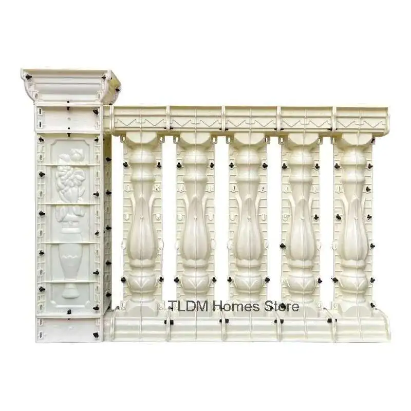 Home Garden Balcony Guardrail Vase Column Roman Column Molds Modern Cement Railing Building Mold European Villa Fence Handrail
Home Garden Balcony Guardrail Vase Column Roman Column Molds Modern Cement Railing Building Mold European Villa Fence Handrail