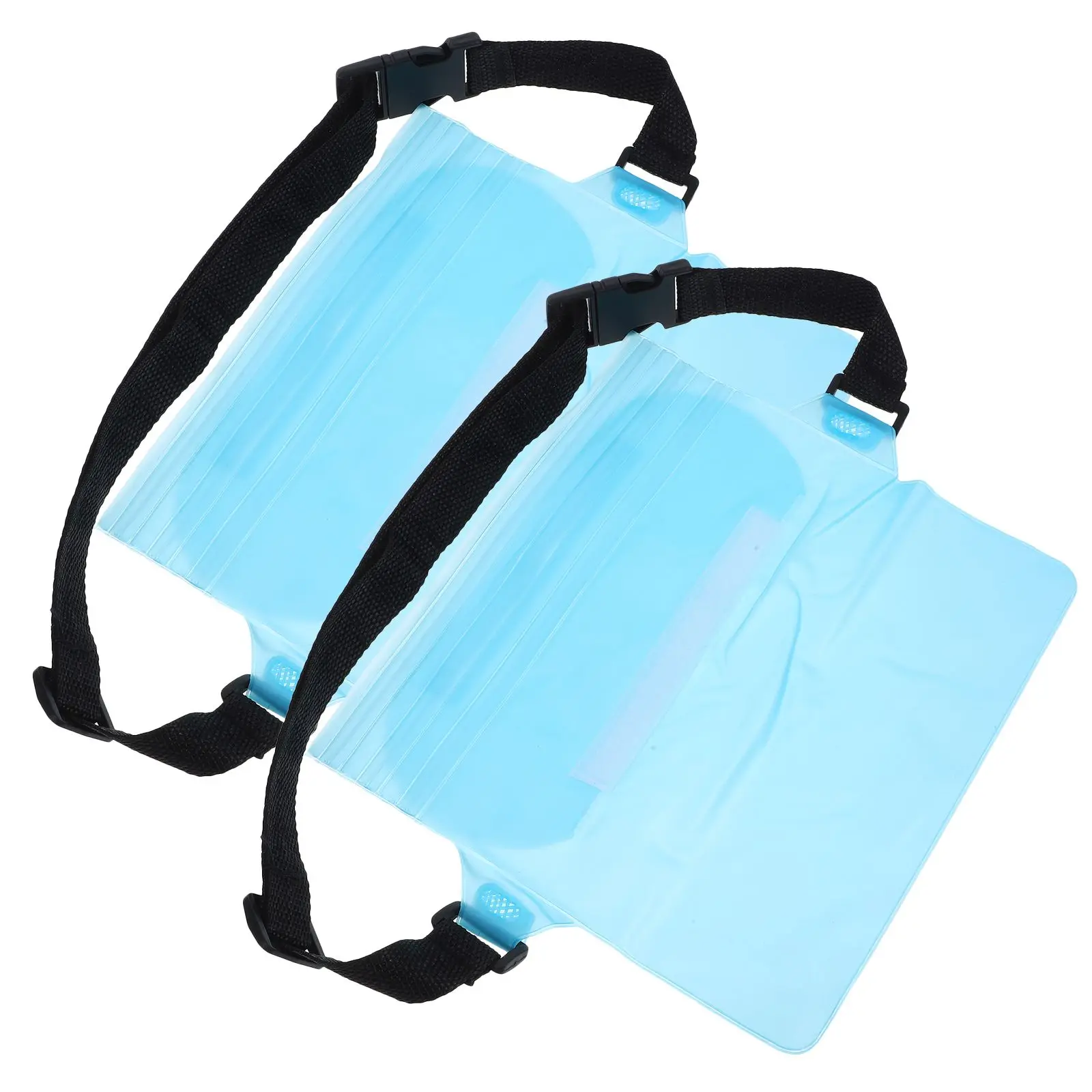 2pcs Waterproof Fanny Pack Adjustable Waist Strap PVC Transparent Bag for Swimming Outdoor Kayaking Travel Dry Storage
2pcs Waterproof Fanny Pack Adjustable Waist Strap PVC Transparent Bag for Swimming Outdoor Kayaking Travel Dry Storage