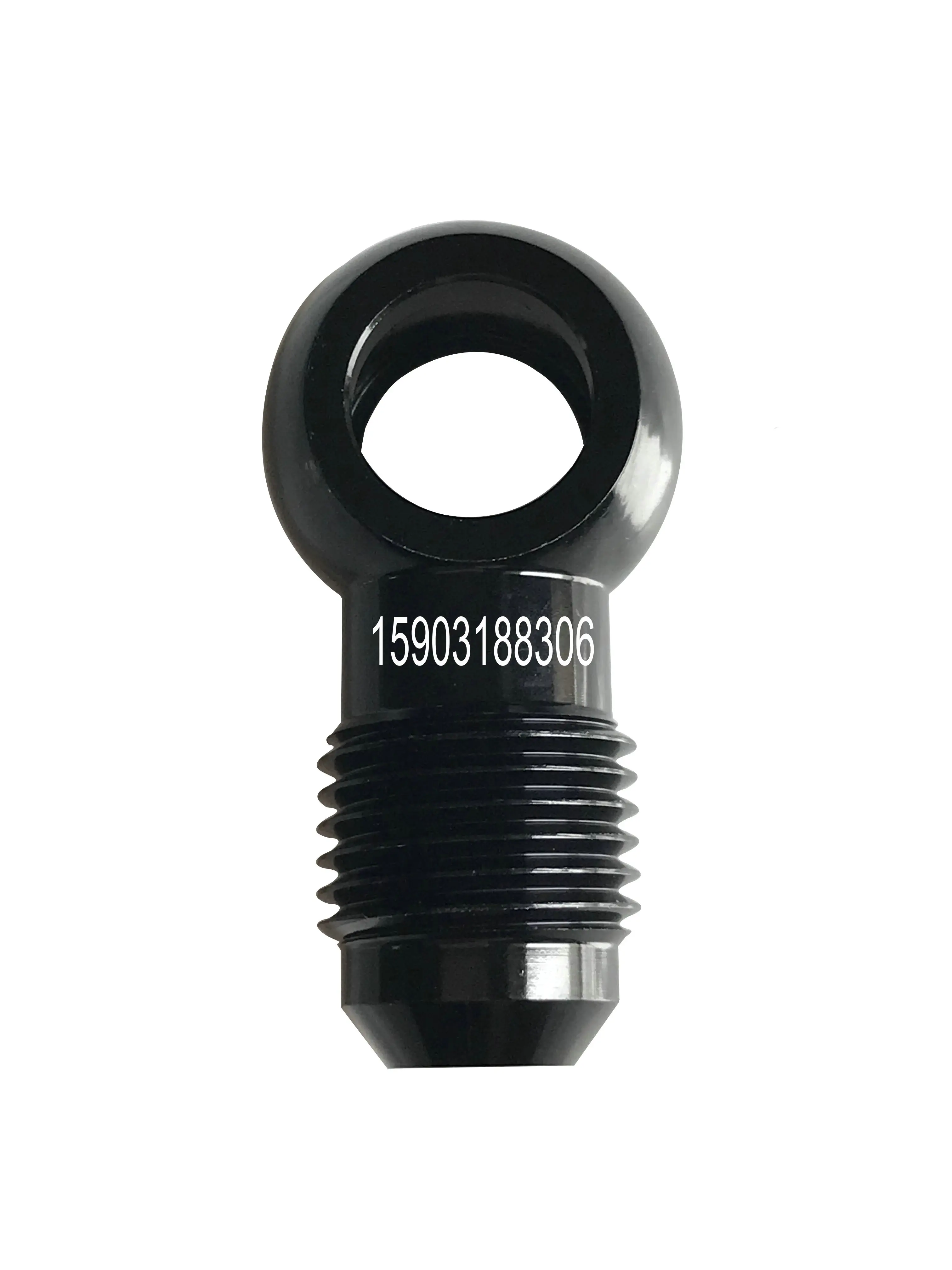 An6 Black Aluminium 10.5mm 12.5mm Hole Banjo Eye Motorcycle and Car Brake Oil Hose Fittings Hose Ends Adapters
An6 Black Aluminium 10.5mm 12.5mm Hole Banjo Eye Motorcycle and Car Brake Oil Hose Fittings Hose Ends Adapters
