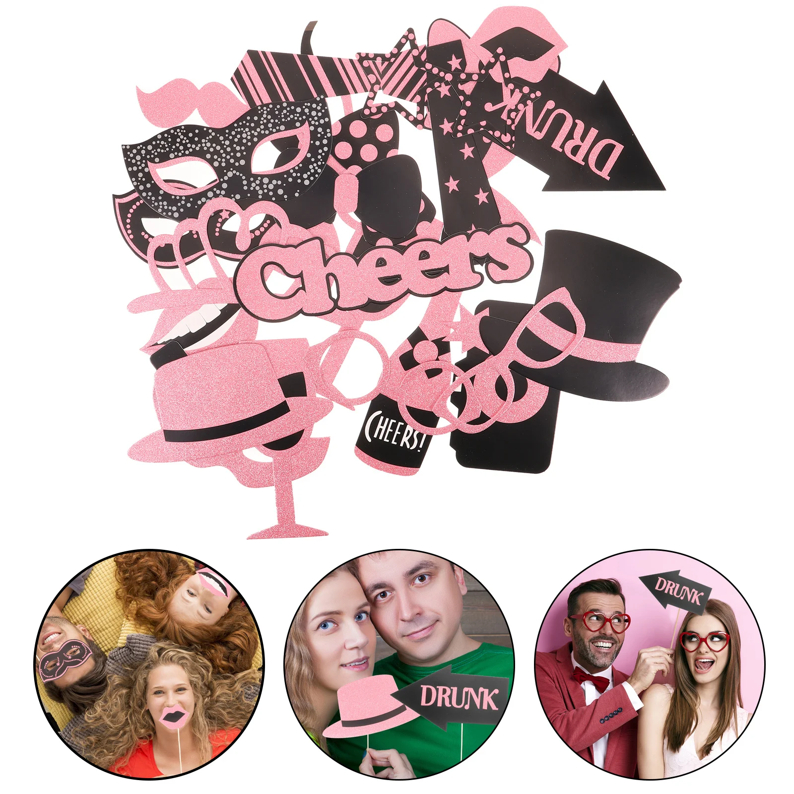 30Pcs Party Photo Booth Props Wedding Birthday New Year Paper Photo Taking Tools Festival Decor Supplies Birthday Party Supplies
30Pcs Party Photo Booth Props Wedding Birthday New Year Paper Photo Taking Tools Festival Decor Supplies Birthday Party Supplies