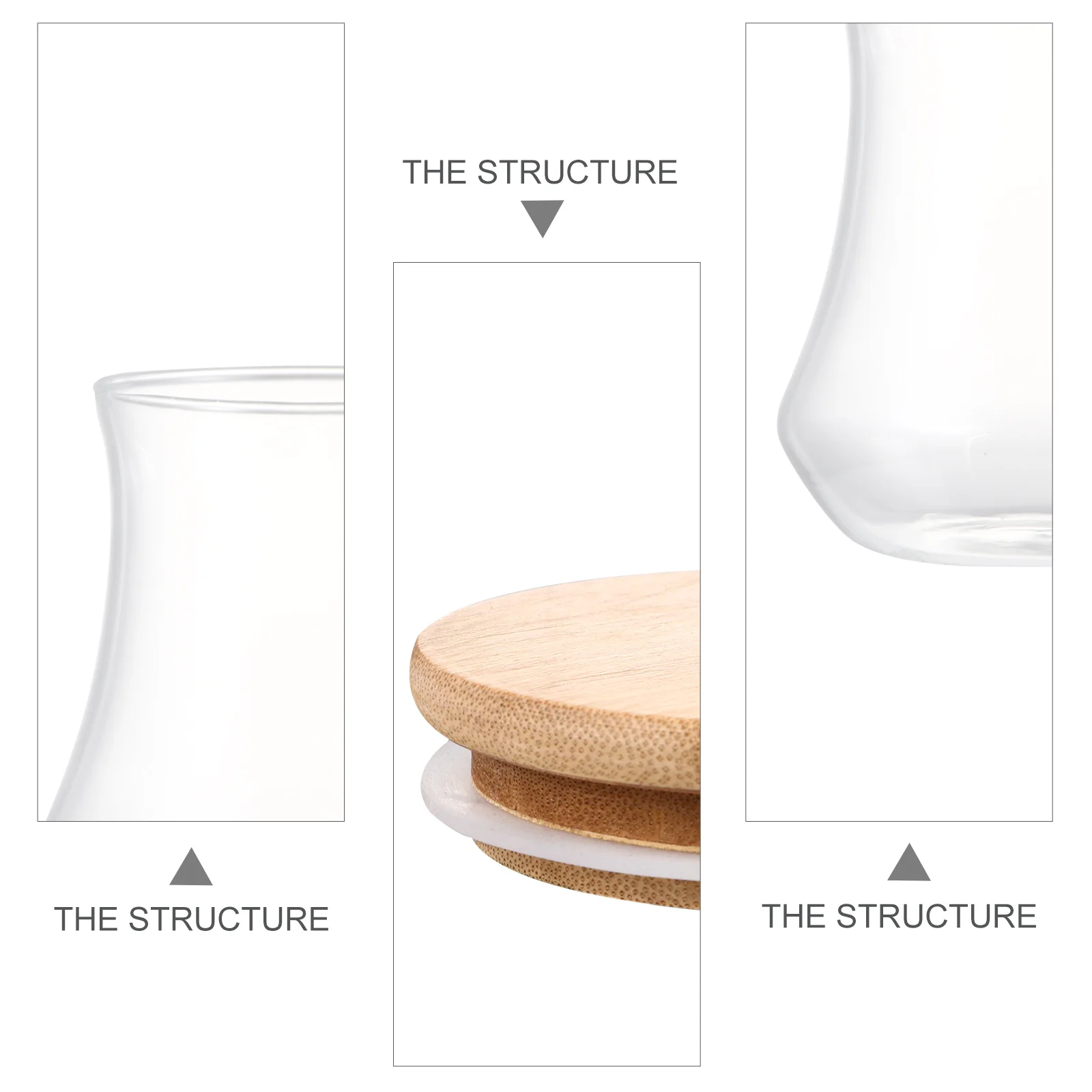2Pcs Explosion-Proof Glass Storage Jars 500ml Transparent Grain Storage Containers Wooden Lid for Household Snacks Tea Coffee 
2Pcs Explosion-Proof Glass Storage Jars 500ml Transparent Grain Storage Containers Wooden Lid for Household Snacks Tea Coffee