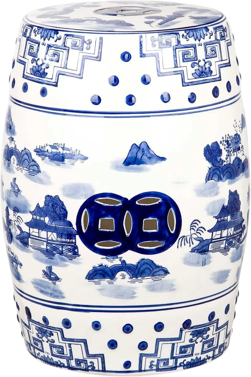 Elegant Blue Ceramic Garden Stool for Home Decor, Perfect Patio Accent
Elegant Blue Ceramic Garden Stool for Home Decor, Perfect Patio Accent
